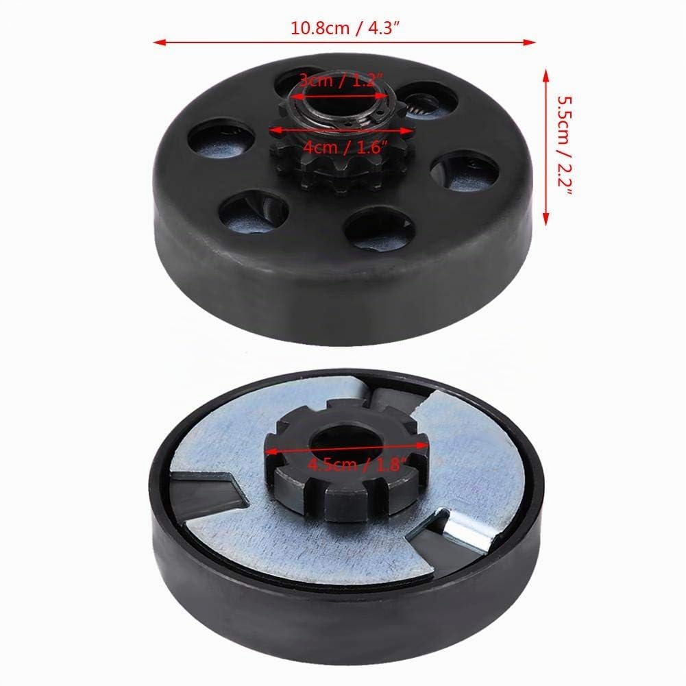Fliehkraftkupplung 20Mm,Fliehkraftkupplung,Zentrifugalmotor Kupplung 3/4 Zoll Zentrifugalkupplung Bohrung 12 Zahnketten # 35 Satz Kettenschrauben Ersatz Für Mini Bike Kart popular