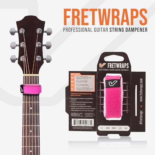 image for Gruv Gear FretWraps Puff Guitar String Dampener for Bass, Electric, Ac
