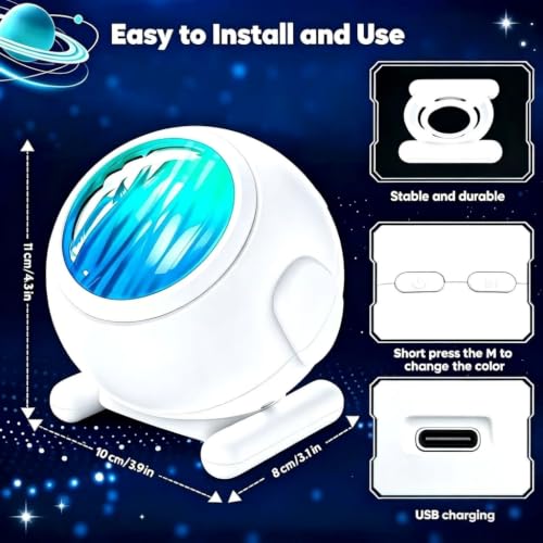 Galaxy Projector Night Light DROPS TO - image 8