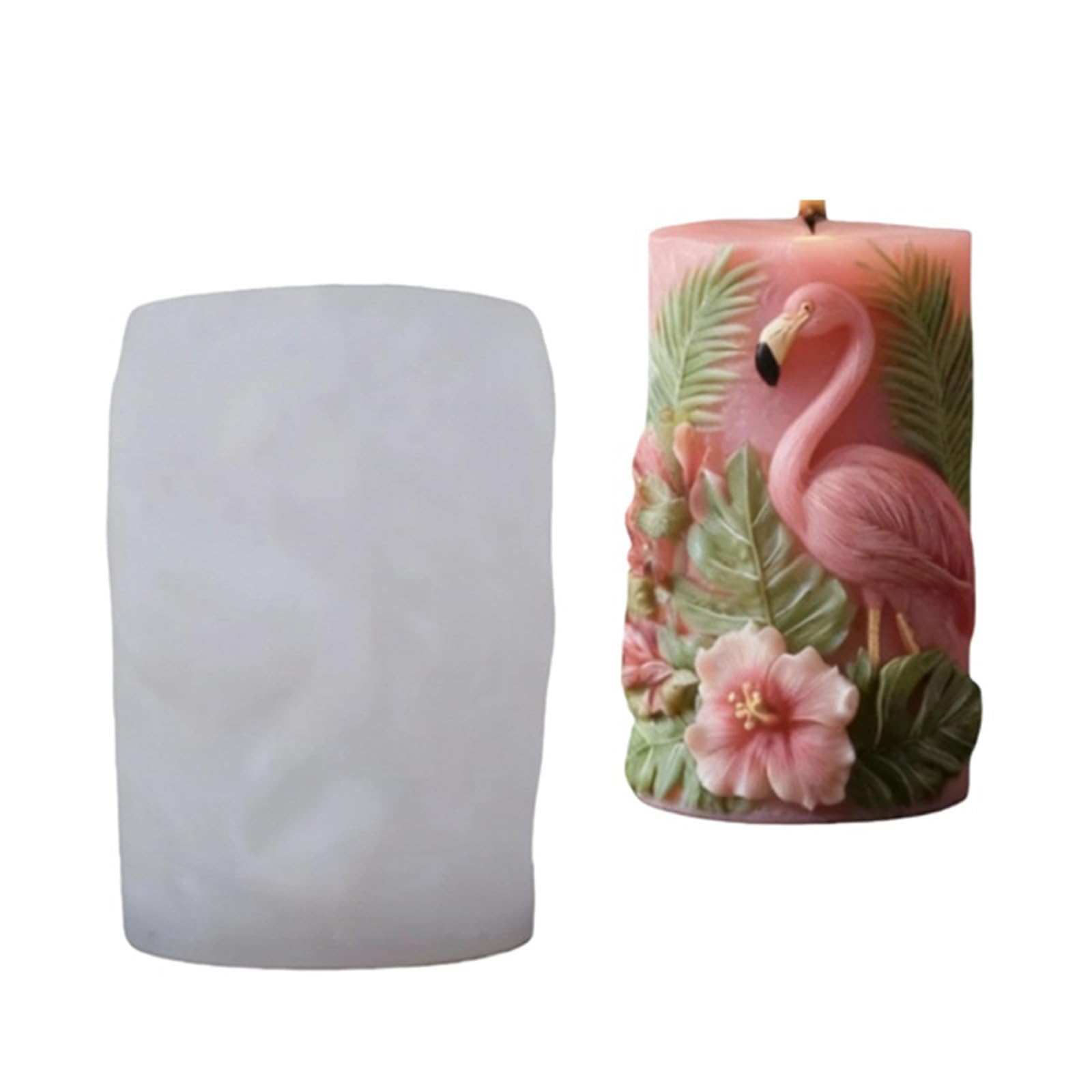 Kalttoy Phoenicopterus Shaped Flexible Candlewax for Artistic Projects