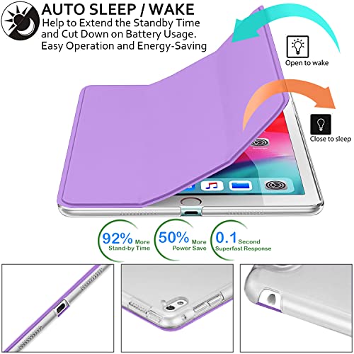 Image of DuraSafe Cases for iPad Pro 9.7 inch 2016 Case A1673 MLMP2HN /A MM172HN /A MLMN2HN /A MLMQ2HN /A A1674 A1675 MLMW2HN /A MLMX2HN /A MM192HN /A MLMV2HN /A MLN02HN /A MLMY2HN /A MLN12HN /A MM1A2HN /A - Purple