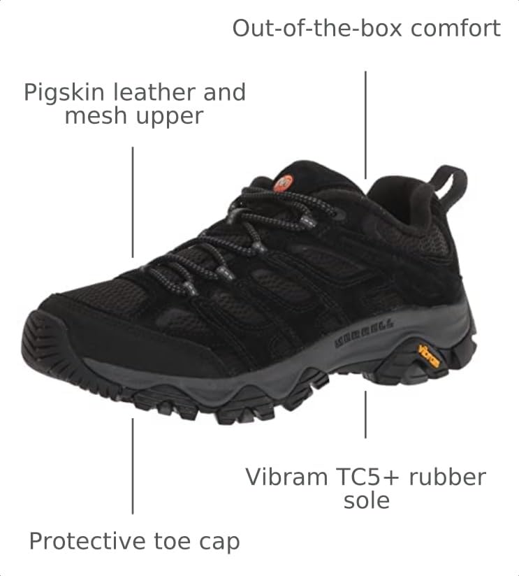 Image of Merrell Men's Moab 3 Hiking Shoe