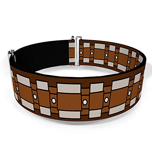 Buckle-Down Belt Women's Cinch Star Wars Chewbacca Bandolier Bounding2 Browns Available In Adjustable Sizes2