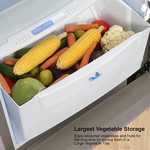 Image of Godrej 185 L 2 Star Direct Cool Single Door Refrigerator (RD Edge 200B 23 WRF JT ST, Jet Steel, Large Vegetable Tray, 2022 Model)