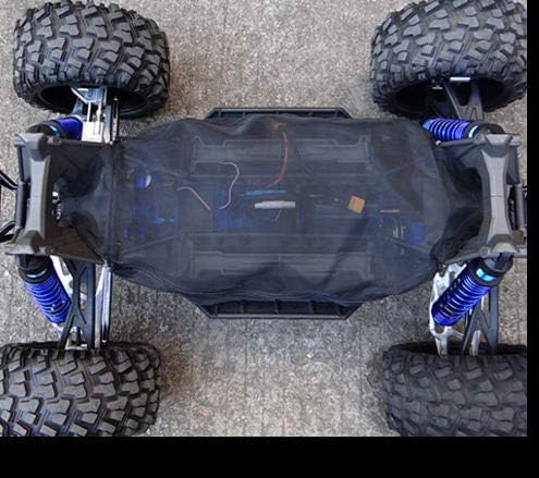 Cubierta antipolvo ultra práctica impermeable para coche TRAXS X-maX 1/5 RC