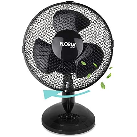 Tischventilator Ø30 cm 35 Watt | Ventilator | Rotation zuschaltbar | oszillierend | leiser Betrieb Cover