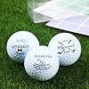 Hydren 3 pcs wedding golf balls officiant gift set best officiant ever golf balls proposal gifts for wedding pastor ministerclassic style  urban country home decor
