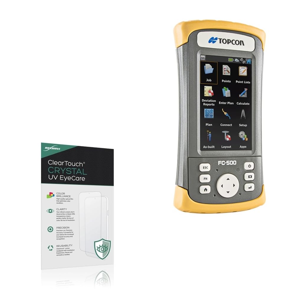 BoxWave Screen Protector Compatible With Topcon FC-500 - ClearTouch Crystal Anti-UV EyeCare (2-Pack), Filters out Harmful Blue Light Reduce Fatigue