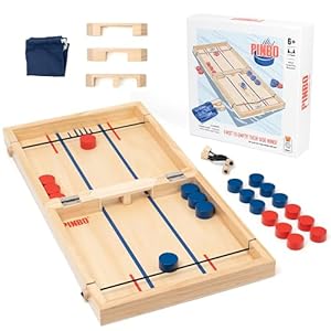 The Classic Slingshot Game – Fast Action Two Player Foldable Game for Ages 6 and Up. Spare Parts Included