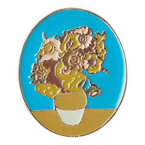 GSM Brands Sunflower Pin (Enamel Lapel Pin) Cover