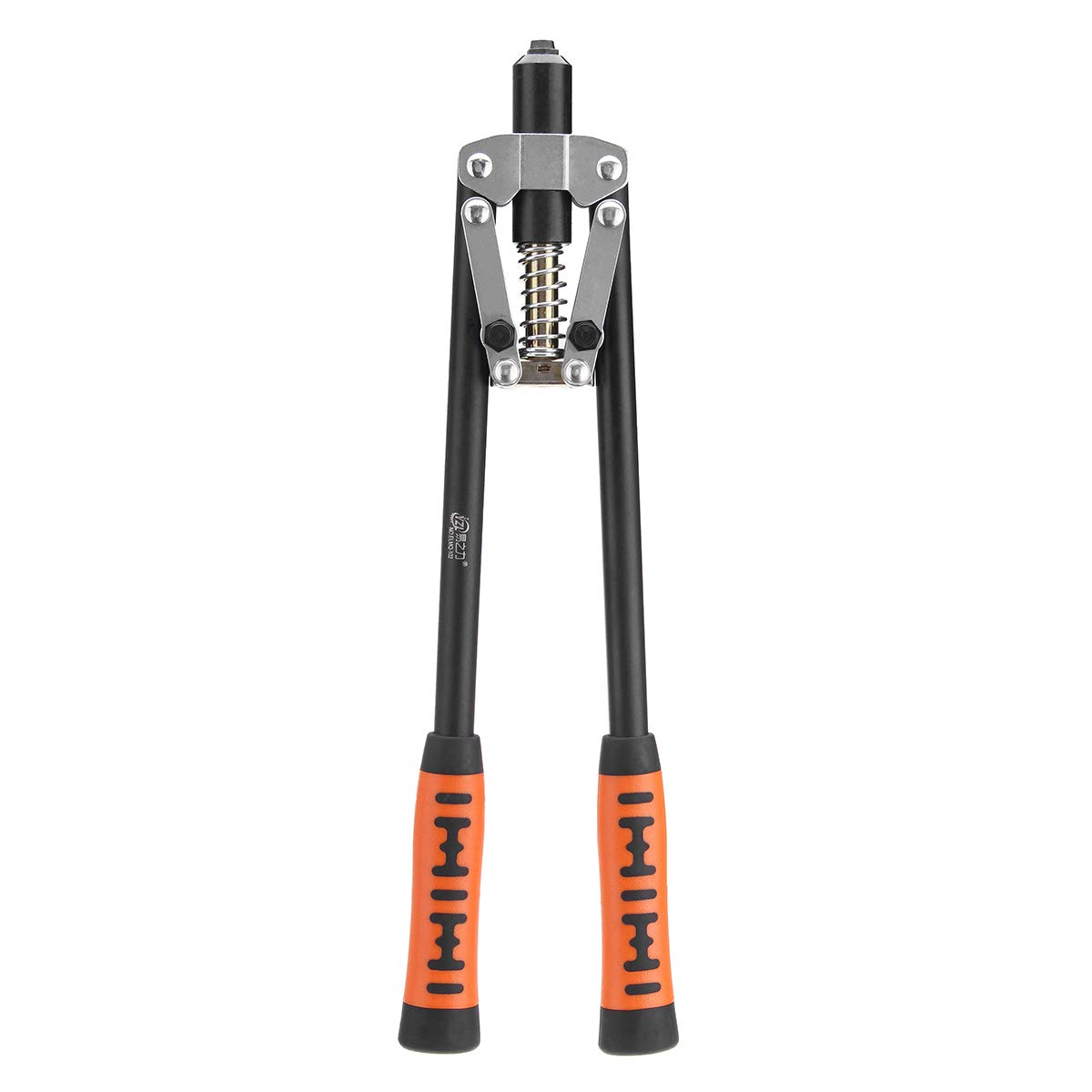 Mano Pop Riveter Singolo Doppio Nucleo Rivettatrice Pistola + 100Pcs Assortiti Rivetti Kit - B