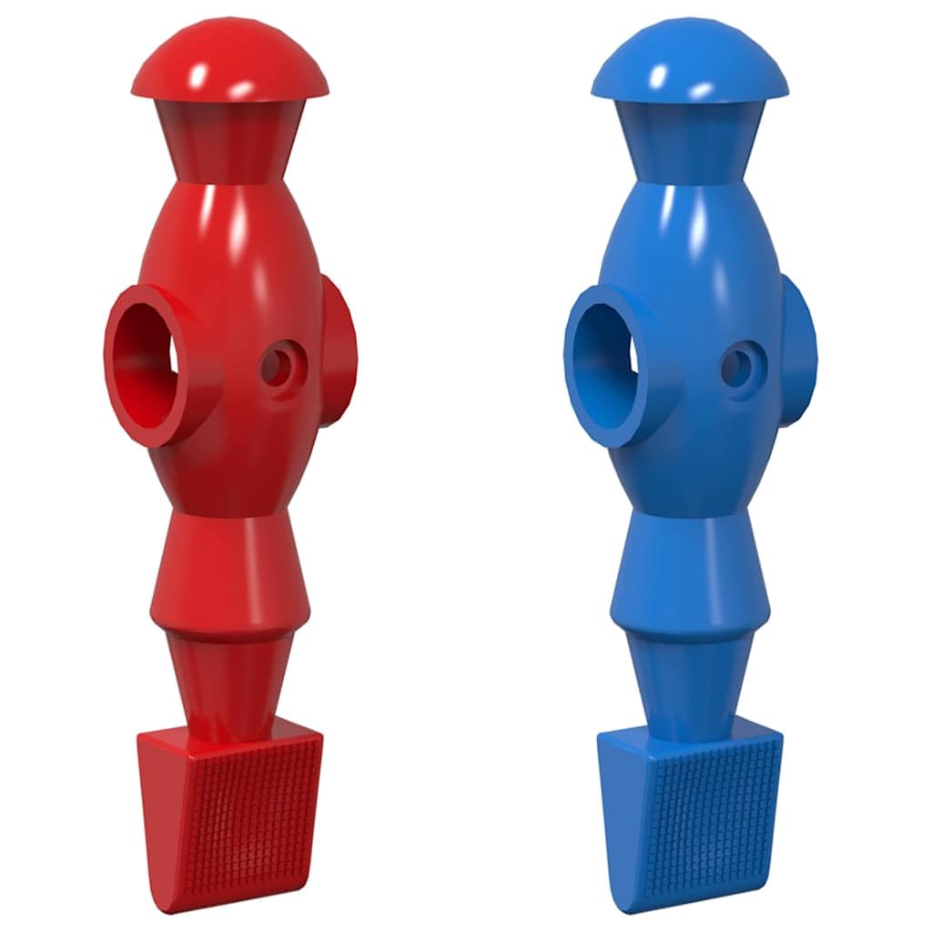 Ensemble de pièces de Joueurs de Baby-Foot Modernes en Plastique HIPS Noir et Blanc pour Tables de Jeu intérieur, Facile à Assembler, Durable, pour l'entretien et la réparation