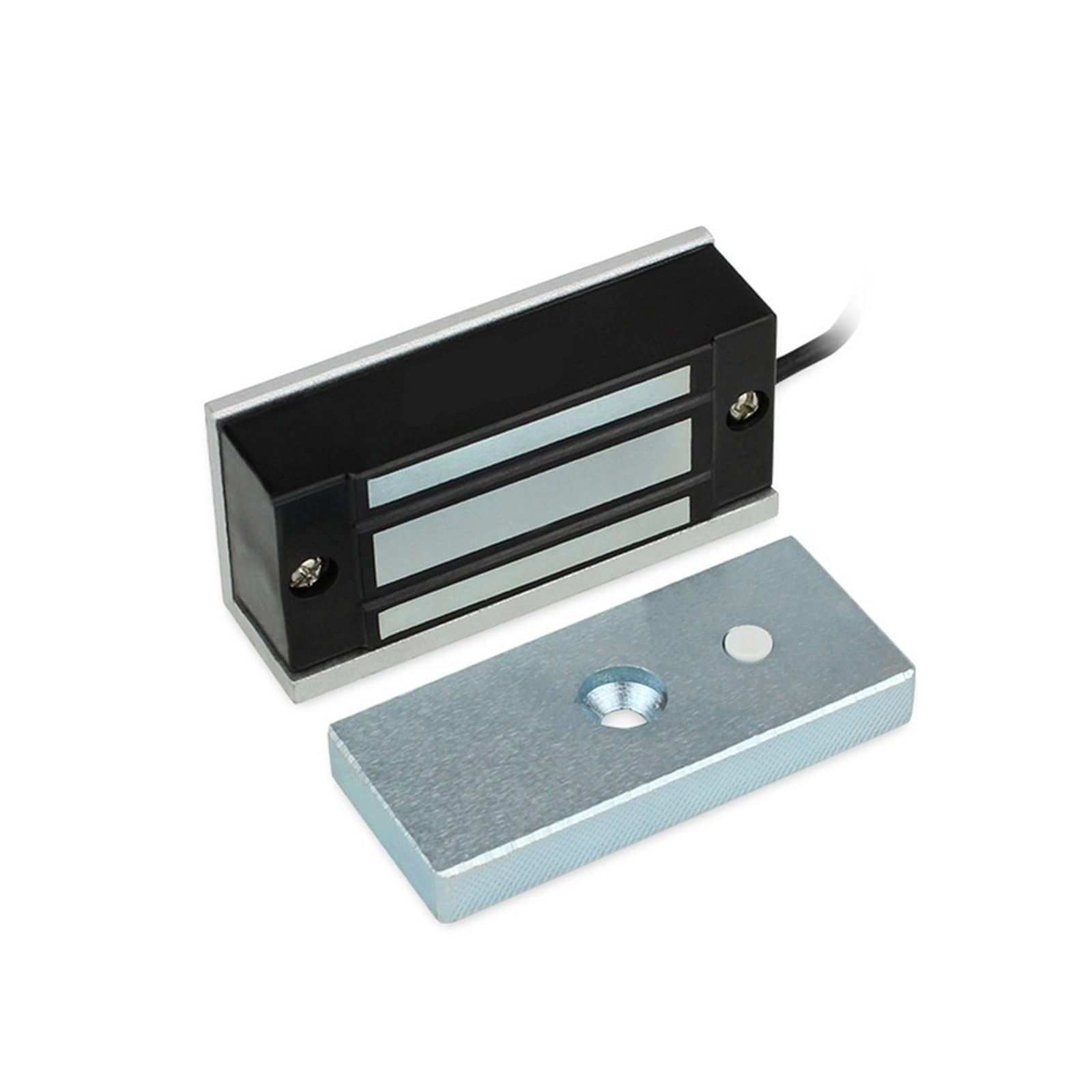 Zamek magnetyczny 2 Szt. 12V Elektroniczny Zamek Do Szuflady Elektryczny Magnetyczny Drzwi Szafki 60kg 100lbs Siła Trzymania Elektromagnetyczny Mini,do elektrycznego zamka magnetycznego