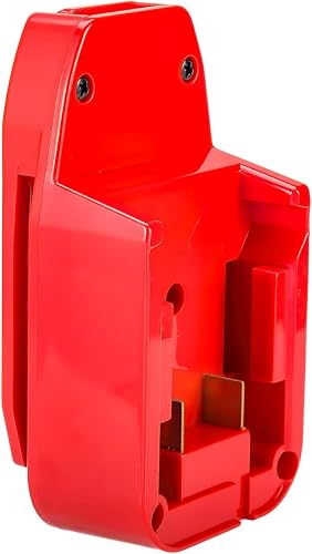 Miniatura 9 de 1 adaptador solo para Craftsman V20 (no viejo 20 v), herramientas inalámbricas compatibles con baterías de litio Milwaukee M18 ROJO, solo adaptador