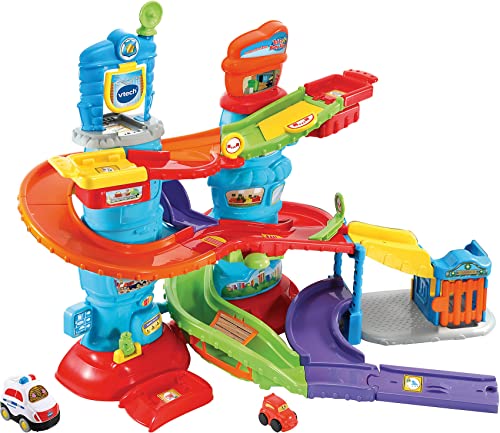 Preisvergleich Produktbild VTech 80-512904 TUT Baby Polizeistation Flitzer Fahrzeuge Babyauto, bunt