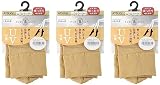 [アツギ] SOCKS UV対策 くるぶし丈 ストッキングソックス クチゴムゆったり 無地 春夏 <3足セット> FS4052 FS5552