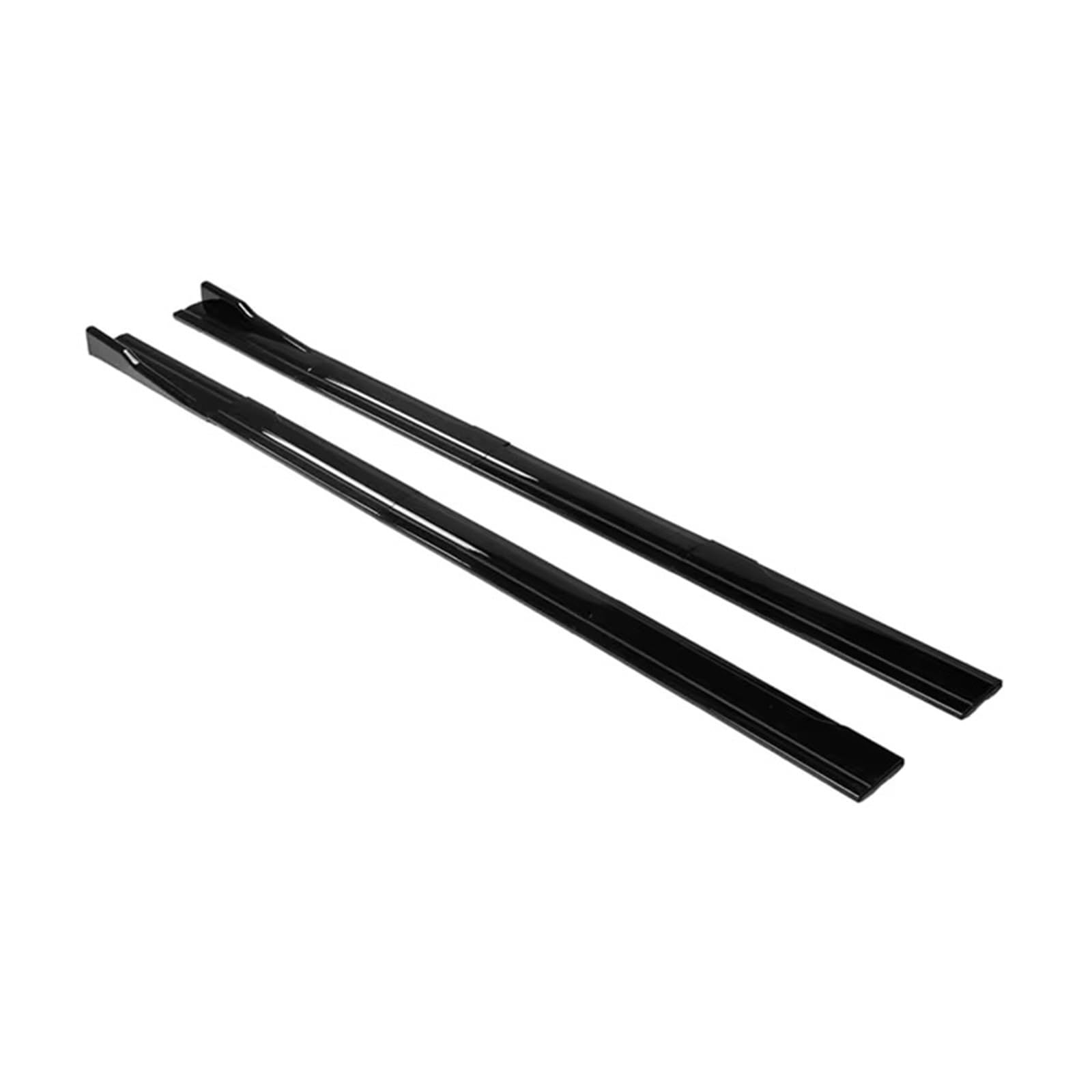 Aufsatz Seitenschweller Universelle 86,6-Zoll-Seitenschweller-Rocker-Panel-Erweiterungen Auto-Seitenschweller