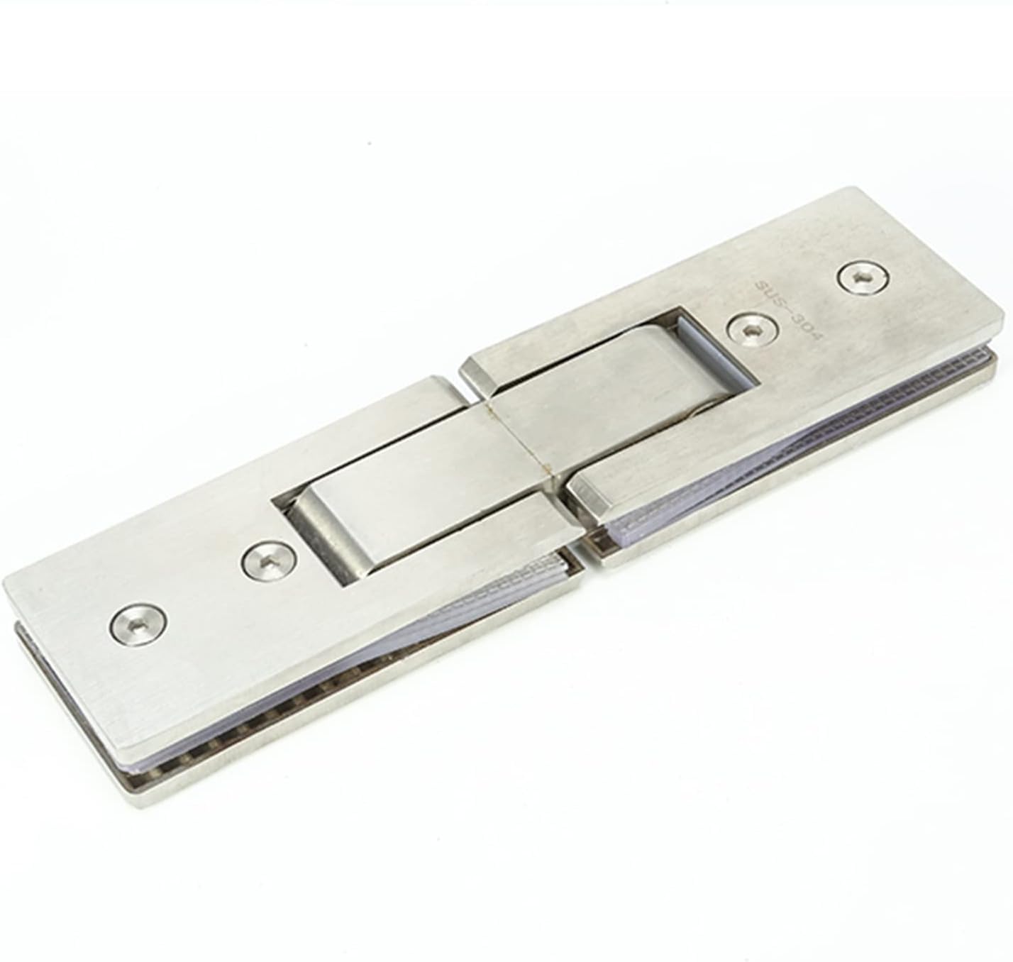 Bisagra de puerta vidrio 180 grados