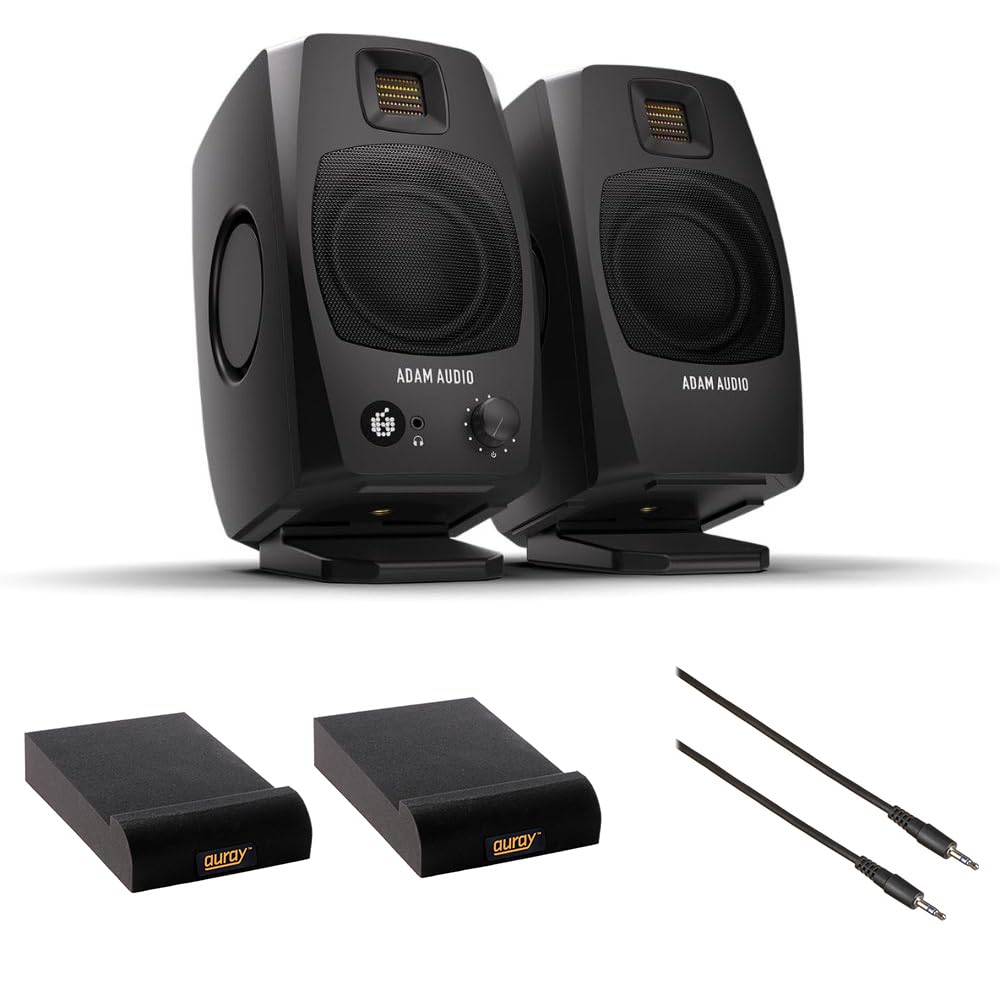 Amazon.com: ADAM Audio D3V(Black) Active Desktop Monitoring System