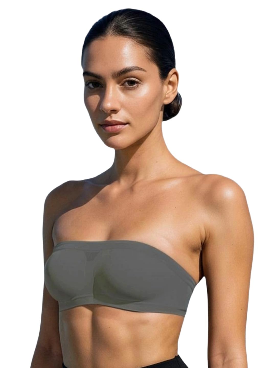 Women Pack of 1 Bandeau Full Coverage Strapless Bra-image-31