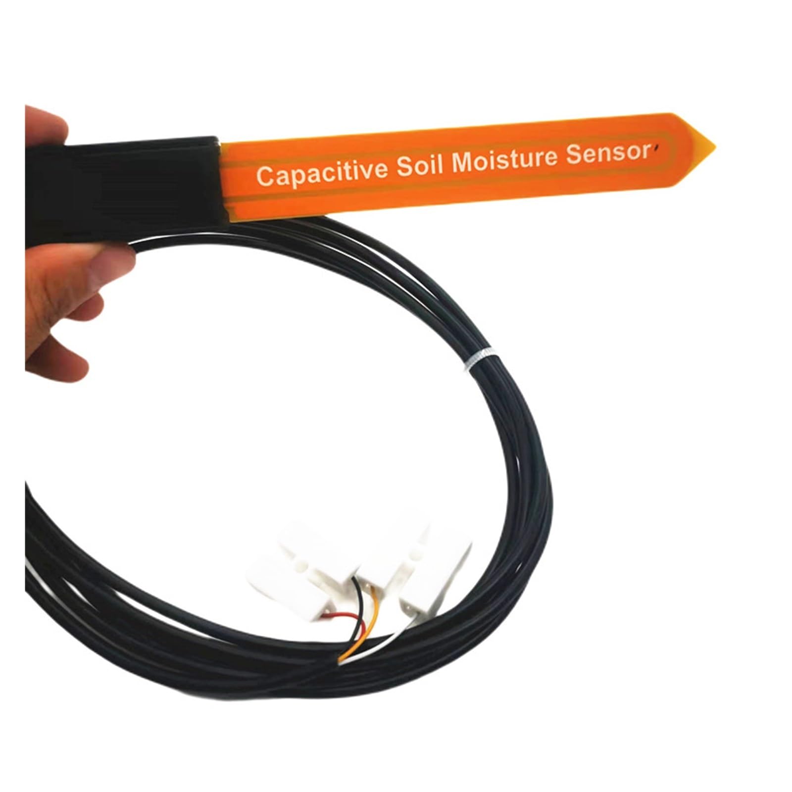 Mesure de l'humidité du Sol Capteur d'humidité et de température du Sol capacitif numérique étanche Anti-Corrosion for l'agriculture Fiable et précis