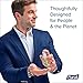Purell Advanced Hand Sanitizer Naturals with Plant Based Alcohol, Citrus Scent, 2 Fl Oz Travel Size Pump Bottle (Pack of 6)- 9623-04-EC