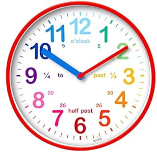 Acctim 22522 Wickford Kids Wall Clock in White