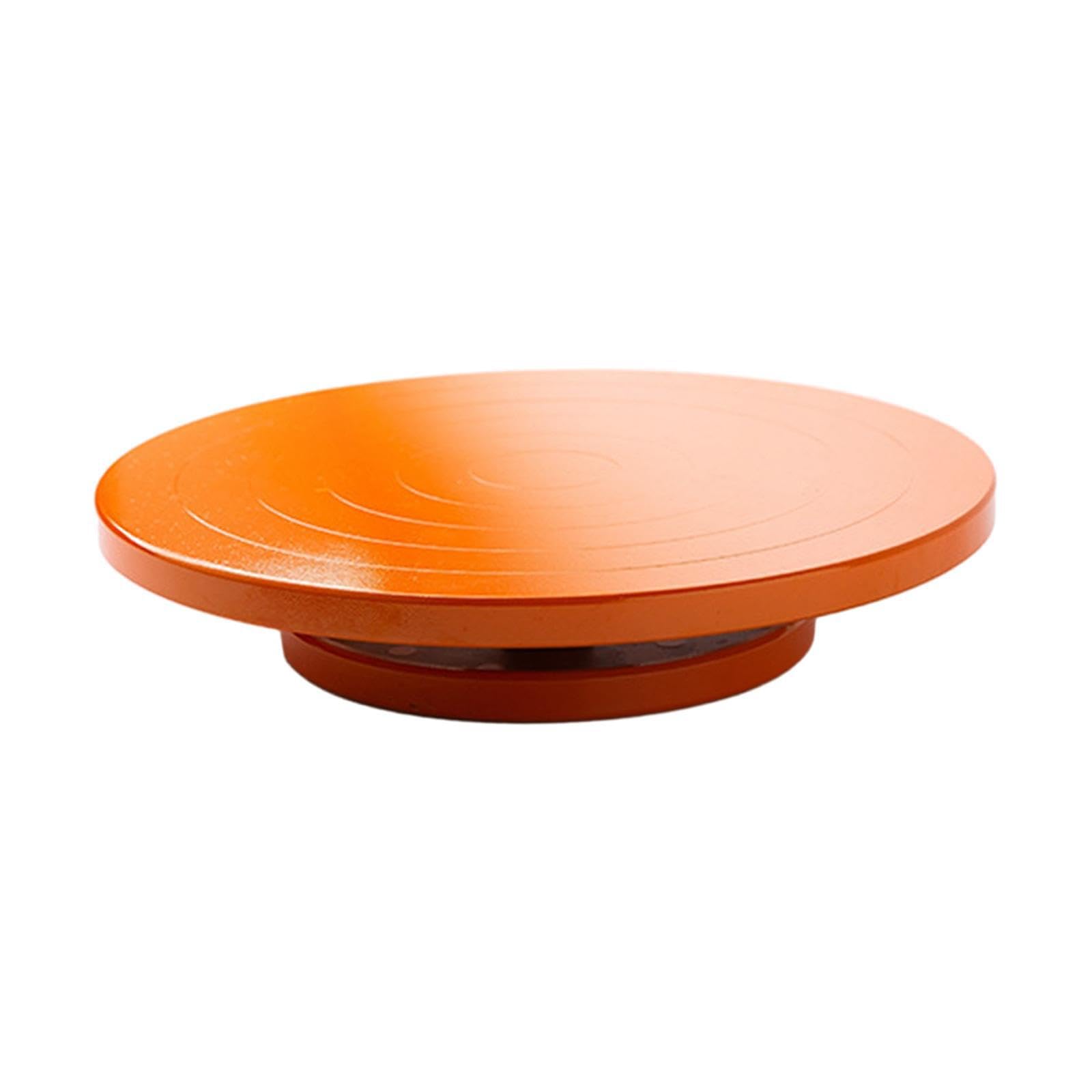 Manuale per tornio da scultura in ceramica per modelli artistici in ceramica fai da te, progetti artigianali, 15 cm, arancione , Arancia , 25 centimetri