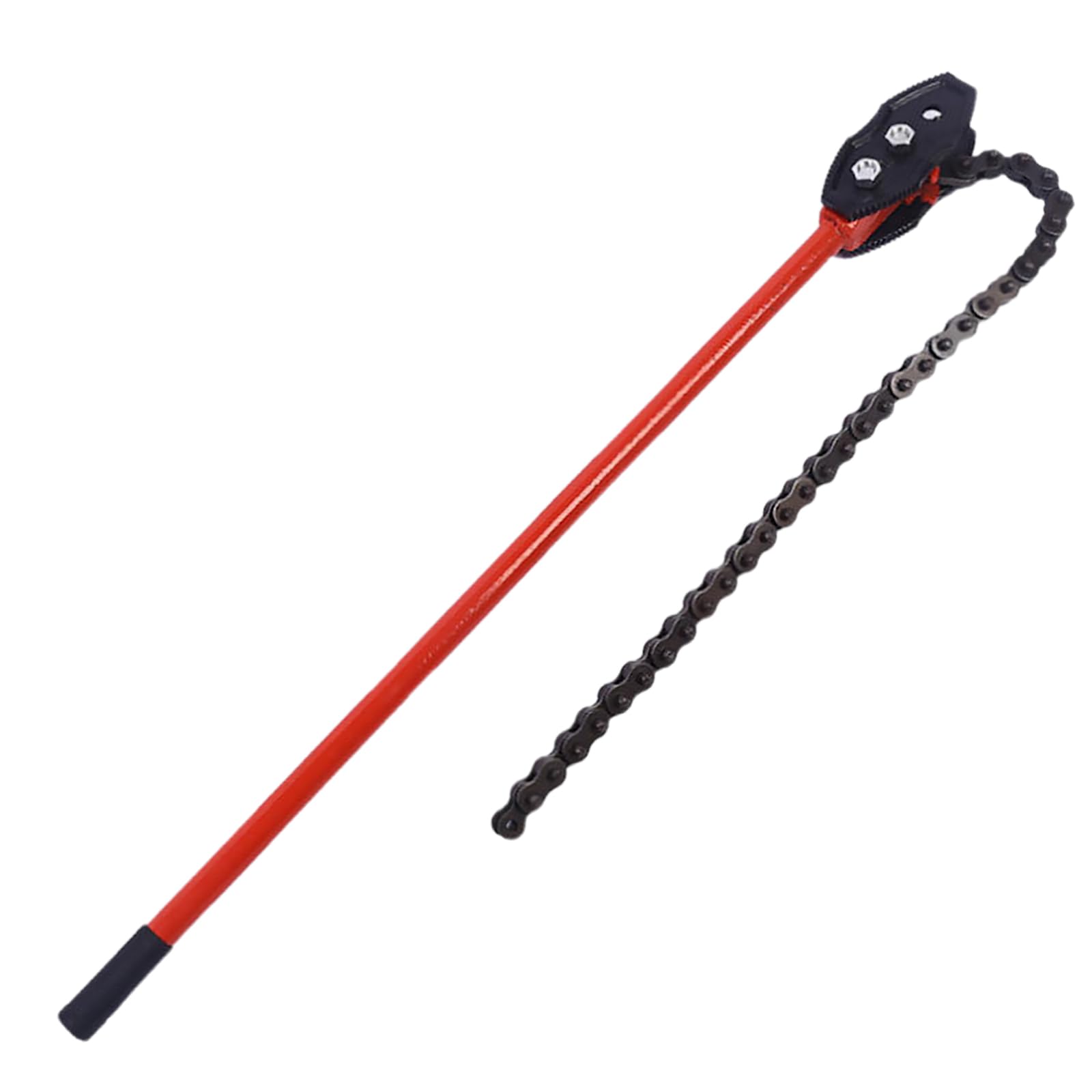 50 Zoll Kettenrohrschelle Schwerlast-Kettenklemme für Rohrleitungsinstallation, Ölfeldbetrieb und Wartung (88,9 cm)