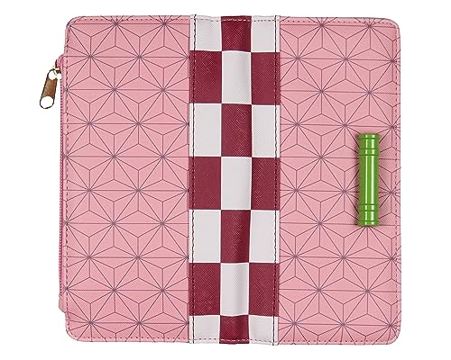 Bioworld Demon Slayer: Kimetsu no Yaiba Nezuko Kimono Print Continental Flap Wallet3