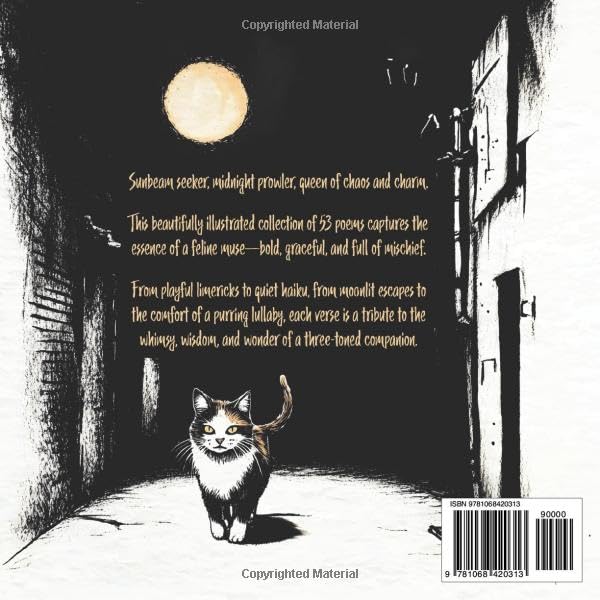 Patchwork Mischief - An Illustrated Calico Cat Poetry Book: A Heartwarming Collection of Poems For Every Cat Lover - Image 2