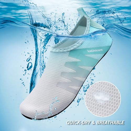 Image of IceUnicorn Water Shoes Men Women Beach Swim Aqua Barefoot Socks Pool Quick Dry Yoga