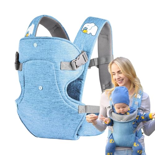 NevPuose Carrier de bebés, transportista de recién nacidos,Carrier de bebés con asiento de cadera | Cogiss All Seasons asiento de cadera y trasero para caminar para caminar