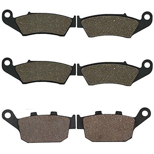 Cyleto Pastillas de freno delanteras y traseras para XL600V Transalp 600 1997-2000...