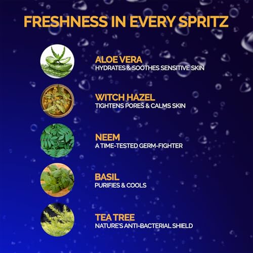 Image of Aqua Fresh Intimate Spray for Men 100ml- pH Balanced, Anti-Bacterial, Anti-Itch, Anti-Odour | with Aloe Vera & Tea Tree | FDA approved & Dermatologically Tested - Pack of 2
