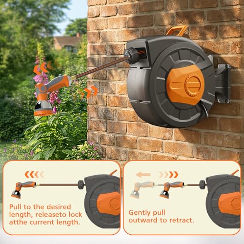 Retractable Garden Hose Reel - image 5