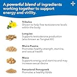 LifeSeasons Masculini-T - Testosterone Support Supplement - Enhances Mental & Physical Aspects of Sexual and Athletic Performance - Supports Normal Erectile Function - Improve Libido - 90 Capsules - Image 4