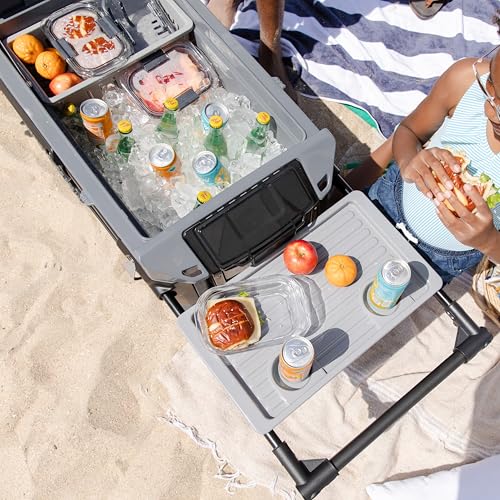 Igloo Trailmate Journey 70 Qt Roller Cooler, Carbonite - image 6
