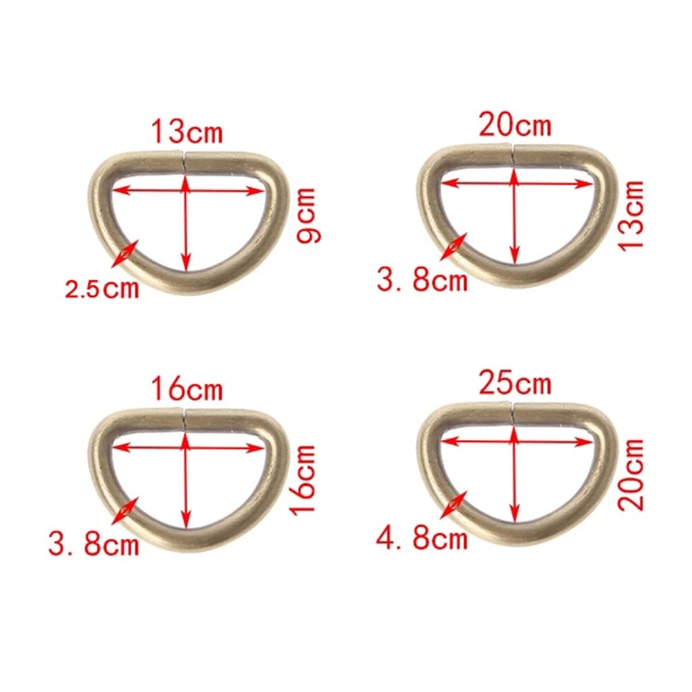 Triangular Loop Open Bag Rings Metal Buckles 10 20 25 30 Mm - Foto 2
