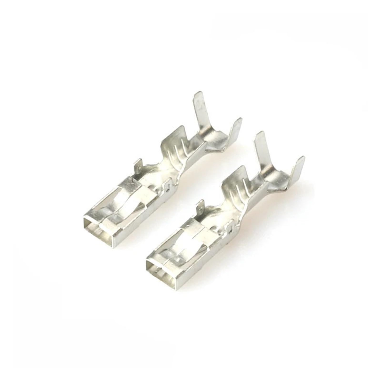 50 Pcs Brass Tinned Pins Automotive Crimp Terminals Connector Female 3.5 MM Splice Terminal DJ624-3.5B DJ624-3.5A G118 H62 (50 pcs)(50 pcs)