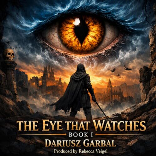 Diseño de la portada del título The Eye That Watches, Book I