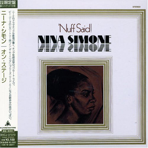 NINA SIMONE - 'Nuff Said! - Disque CD