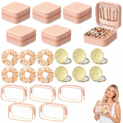 Yalikop 24 Pcs Spa Party Favor Bridesmaid Bachelorette Party Gifts, Beige