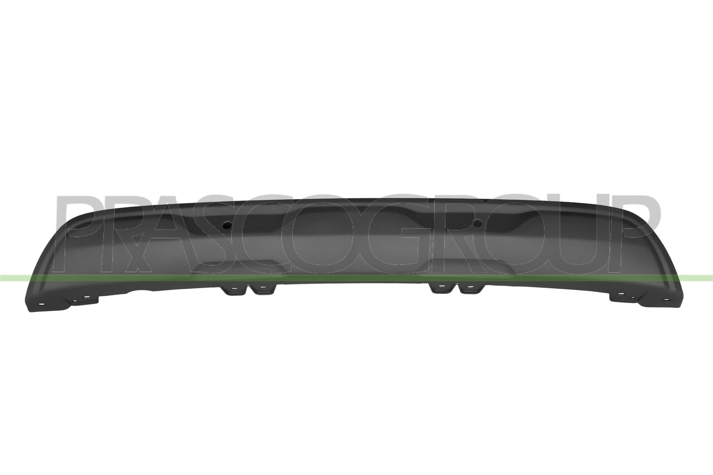 PRASCO RN7041851 Difusor trasero con soporte de sensor negro