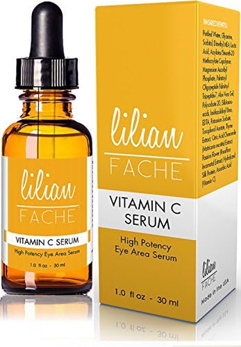 Lilian Fache Vitamin C High Potency Eye Area Serum Facial Skin Care, 30ml