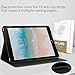 INFILAND iPad 9.7 2018/2017, iPad Air 2, iPad Air Case, Multiple Angle Stand Cover Compatible with iPad 5th/6th Generation 9.7 inch (Auto Wake/Sleep), Gray