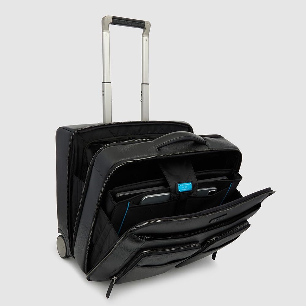 PIQUADRO Modus Pilotina morbida in pelle porta PC 15.6" a due scomparti