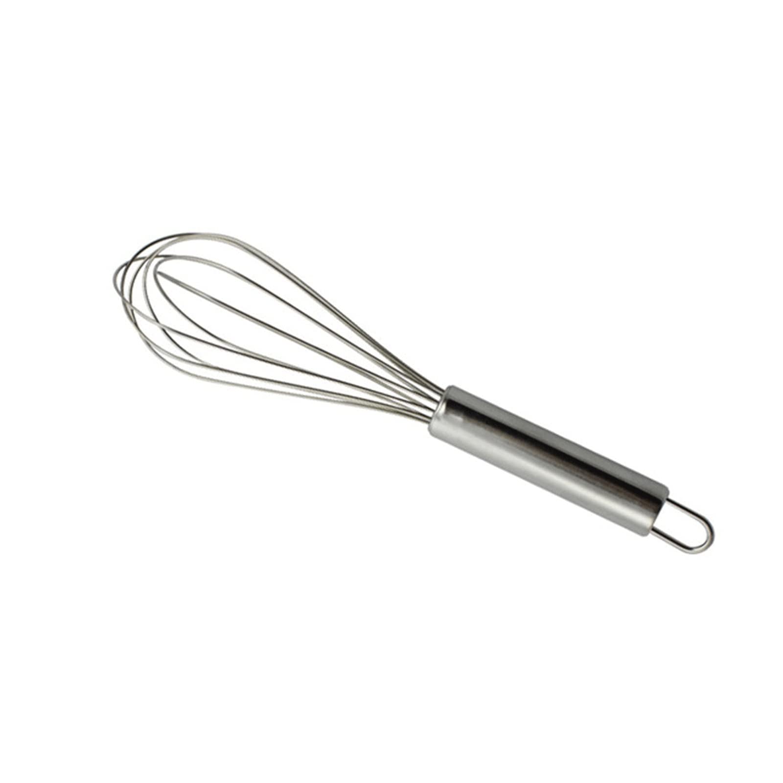 Schneebesen, Schneebesen aus Edelstahl, 10-Zoll-Edelstahl-Ballondraht-manueller Schneebesen-Backgerät-Milchcreme-Buttermischer
