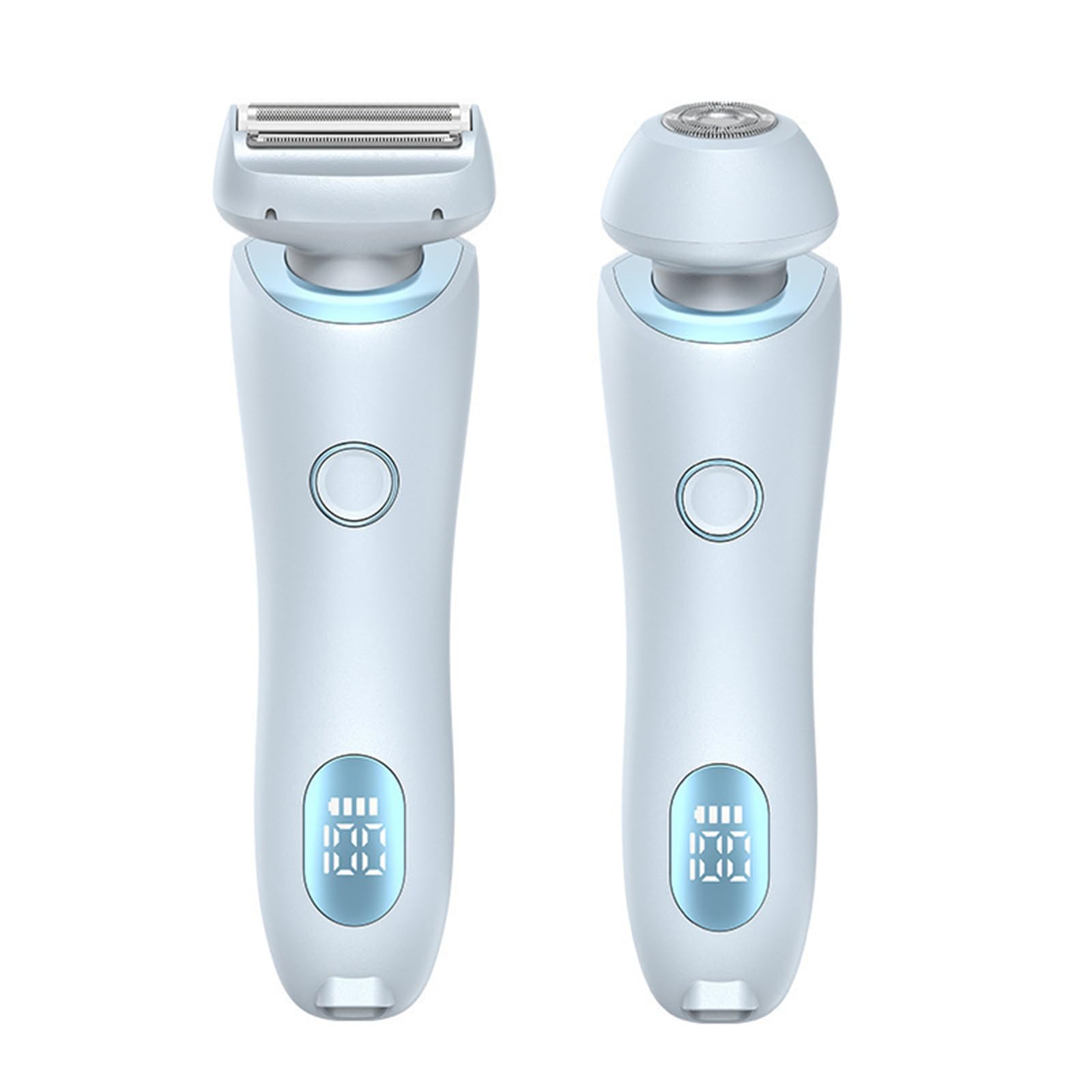 lumiora 2-in-1 Intimrasierer für empfindliche Haut Elektrischer Damenrasierer IPX7 wasserdicht, schmerzfreier Nass und Trockenrasierer für Gesicht, Bikini, Beine und Arme