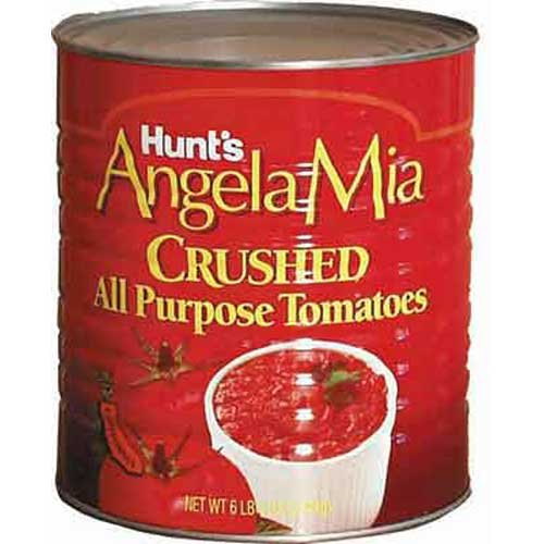 Angela Mia Chunky Crushed Tomatoes no. 10 can, 6 cans per case Grocery & Gourmet